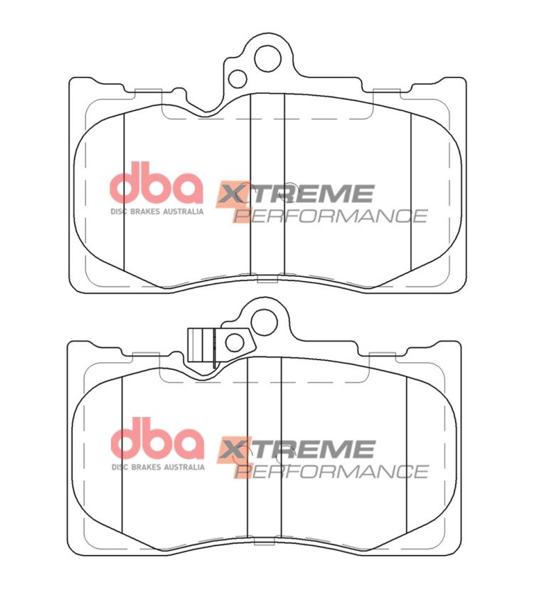 Disc Brakes Australia DB2255XP Front Xtreme Performance Brake Pads