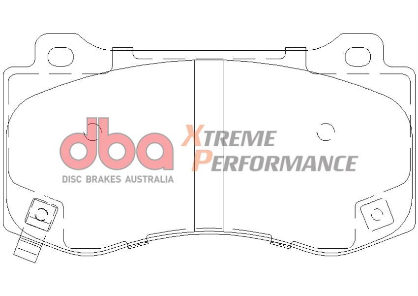 Disc Brakes Australia DB2259XP Front Xtreme Performance Brake Pads