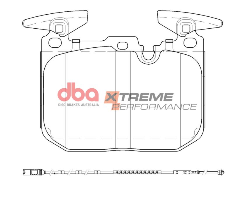 Disc Brakes Australia DB2299XP Front Xtreme Performance Brake Pads