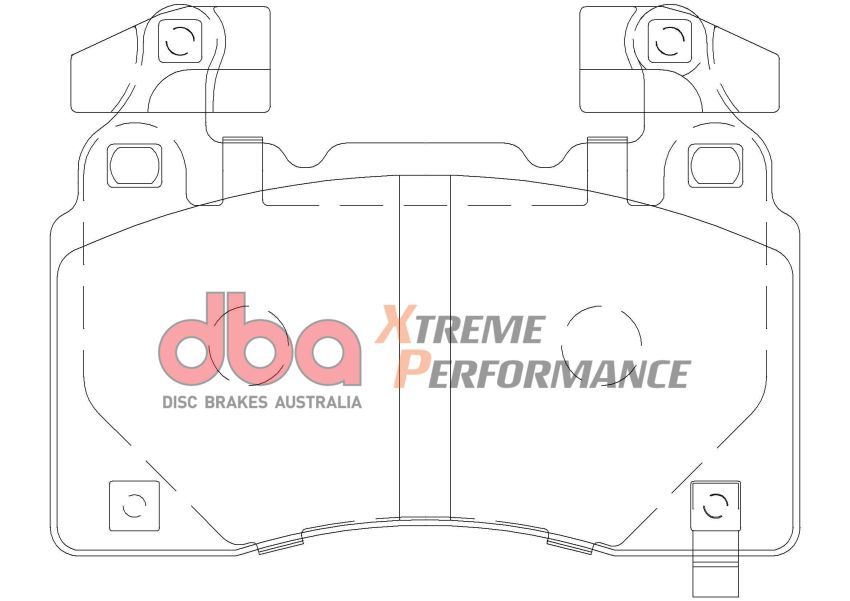 Disc Brakes Australia DB2358AXP Front Xtreme Performance Brake Pads