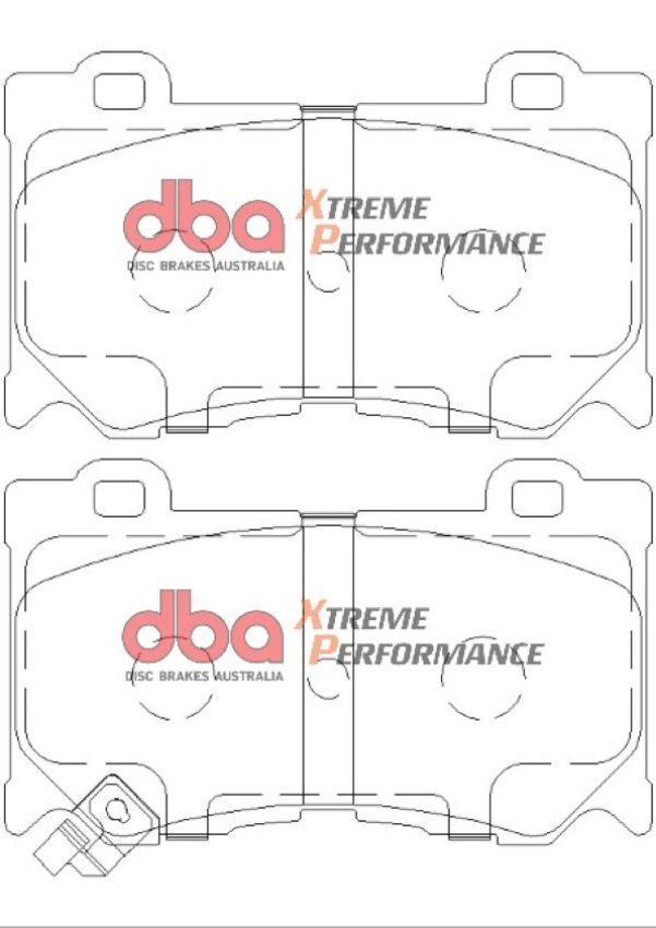 Disc Brakes Australia DB2400XP Front Xtreme Performance Brake Pads