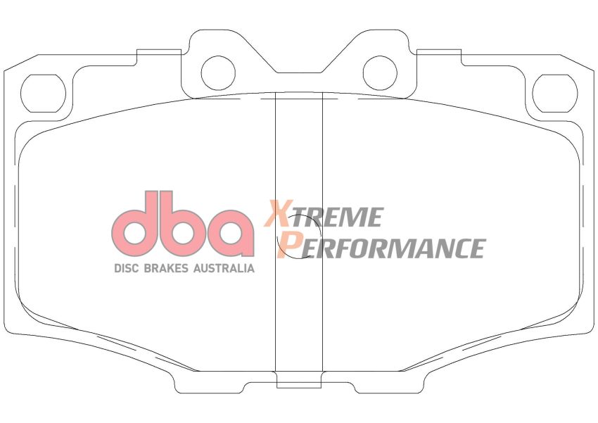Disc Brakes Australia DB288XP Front Xtreme Performance Brake Pads