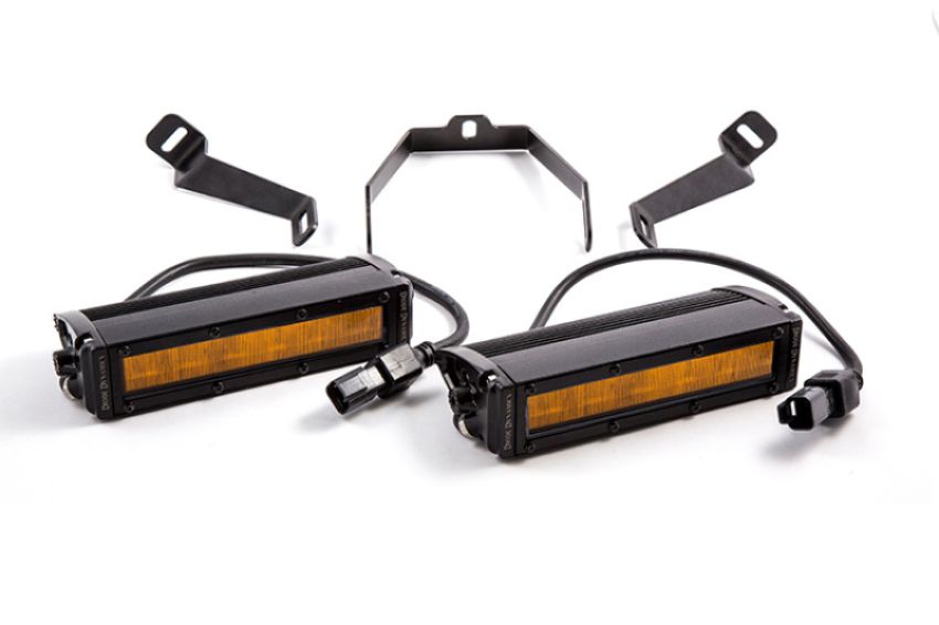 Diode Dynamics DD6010 WRX 2015 SS6 LED Kit - Amber Driving