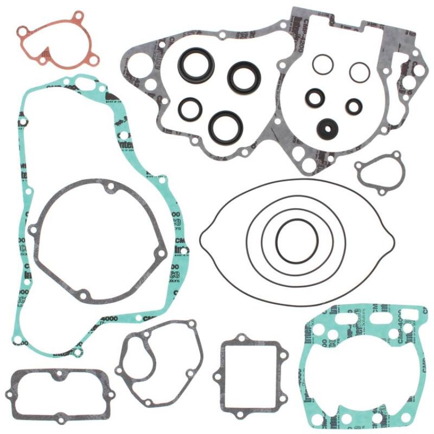Vertex Pistons 811593 Vertex Gaskets 06-08 Suzuki RM250 Complete Gasket Kit w/ Oil Seals