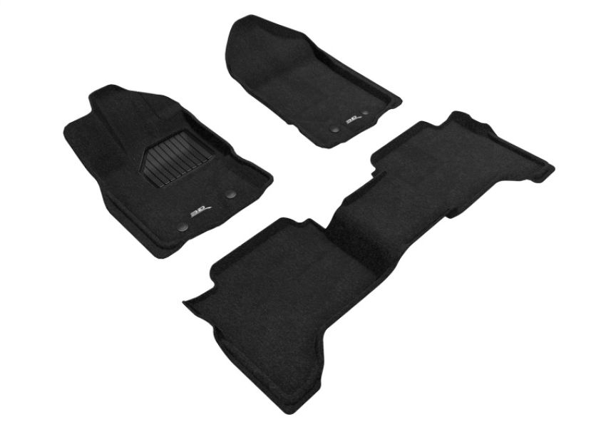 3D MAXpider L1FR12204709 19-23 Ford Ranger Supercrew Elegant Black R1 R2