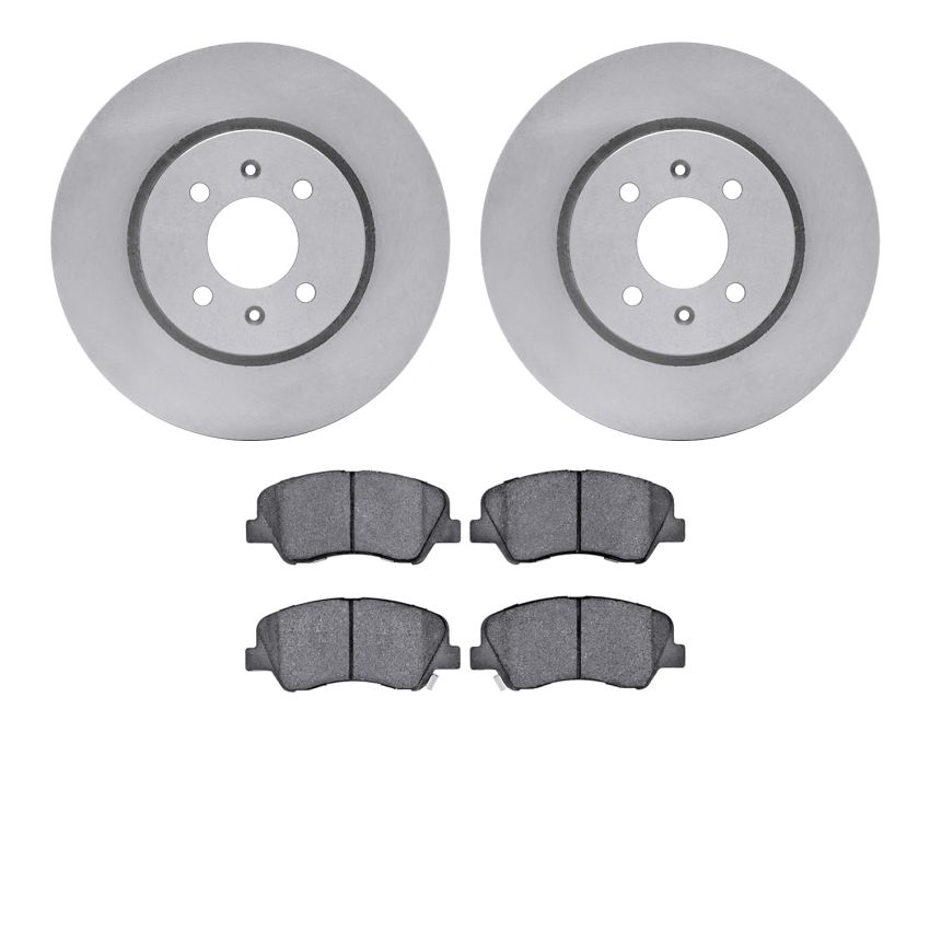 Dynamic Friction 6502-21107 Rotor Kit