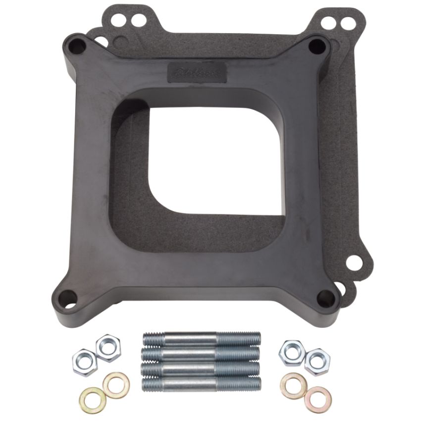 EDELBROCK EDE8710 Carburetor Spacer - 1in Open