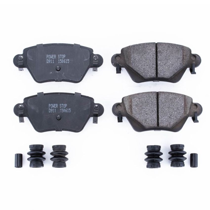 PowerStop 17-911 PowerStop - Z17 Low-Dust Ceramic Brake Pads with Hardware