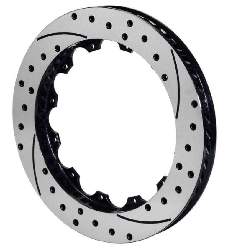 Wilwood 160-8956-BK Rotor-GT60 SPC-37-LH-Drill-Blk 16.00 x 1.38 - 12 on 10.75in