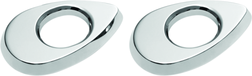 Kuryakyn 2844 Front Turn Signal Mounts Chrome