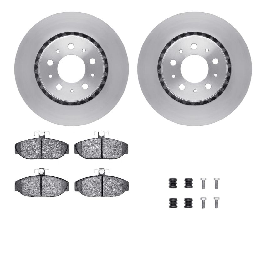 Dynamic Friction 6612-27067 Rotor Kit
