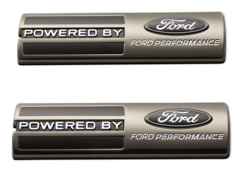 Ford Racing M-16098-PBFPB Powered By Ford Performance Badge-Black