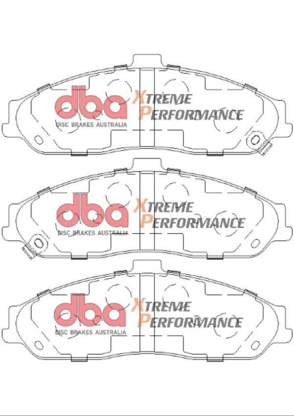 Disc Brakes Australia DB7599XP Front Xtreme Performance Brake Pads