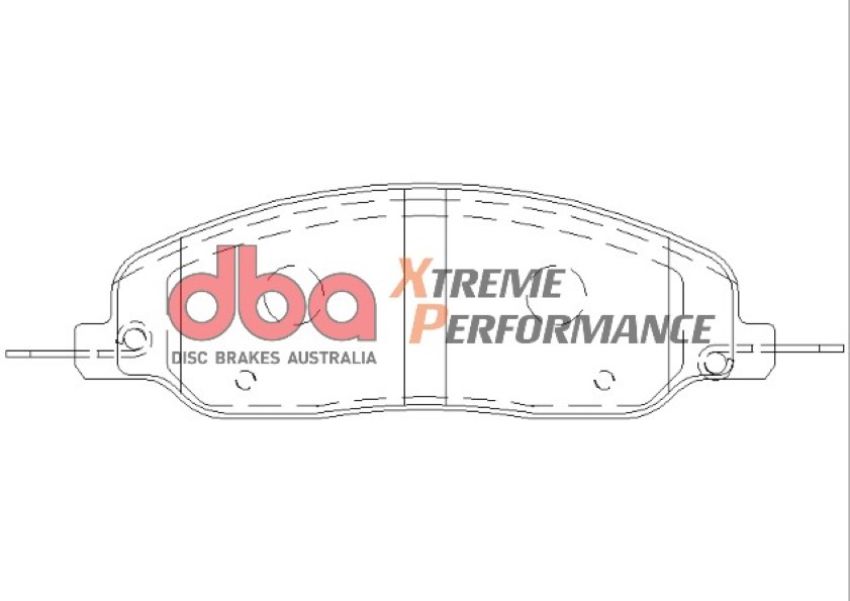 Disc Brakes Australia DB7986XP Front Xtreme Performance Brake Pads