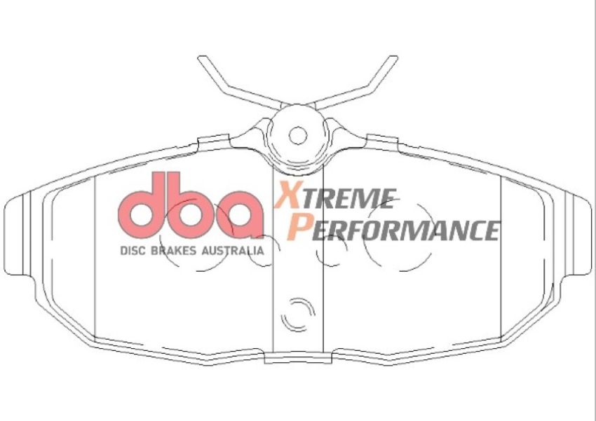 Disc Brakes Australia DB7987XP Rear Xtreme Performance Brake Pads
