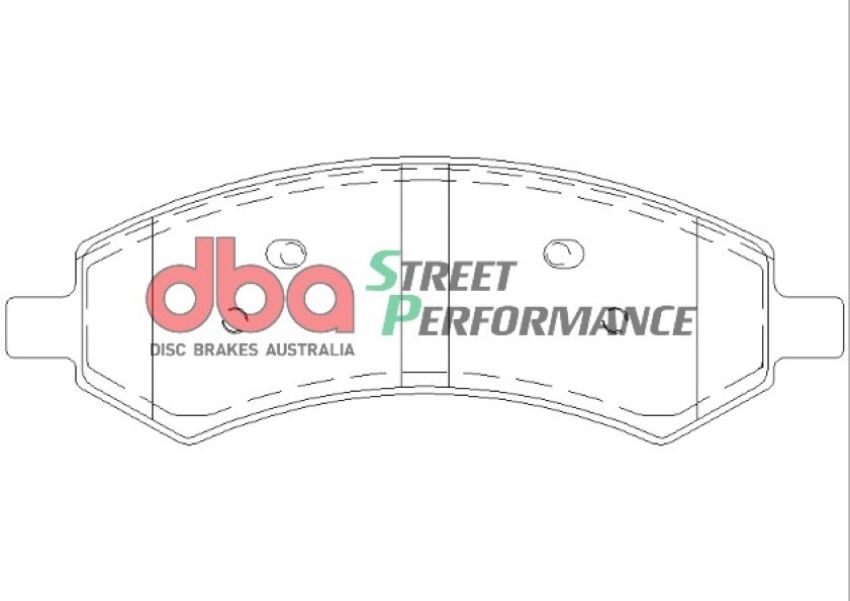 Disc Brakes Australia DB7991SP Front Street Performance Brake Pads