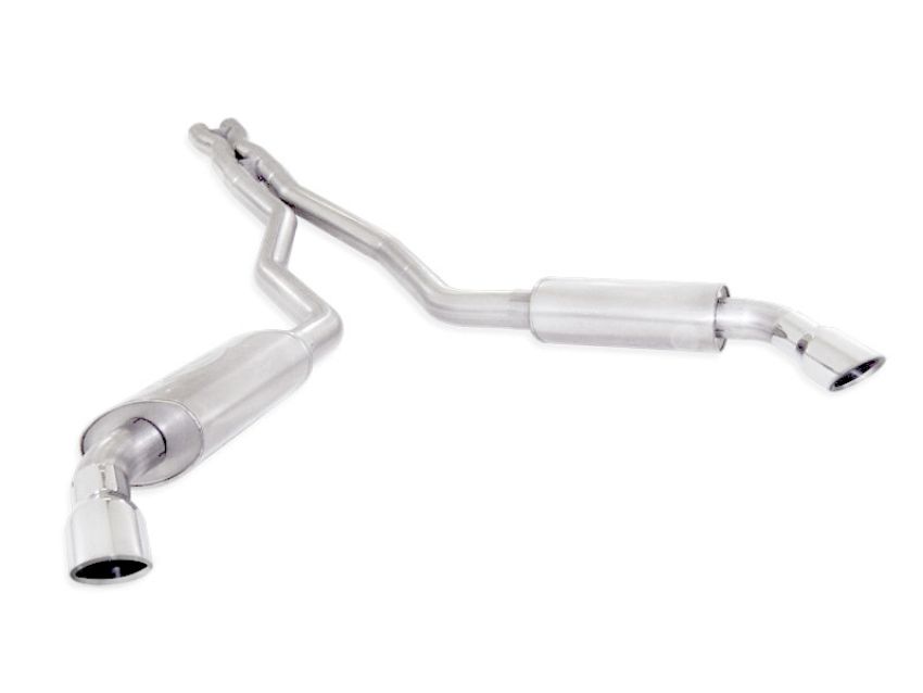 Stainless Works CA10CBL 2010-15 Camaro 6.2L 3in Exhaust X-Pipe Chambered Turbo Mufflers Polished Tips