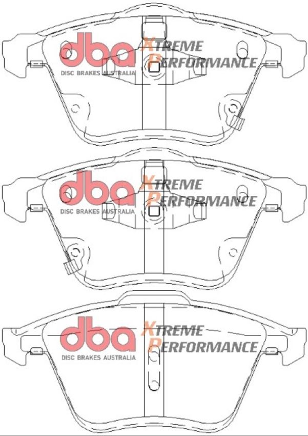 Disc Brakes Australia DB8304XP Front Xtreme Performance Brake Pads