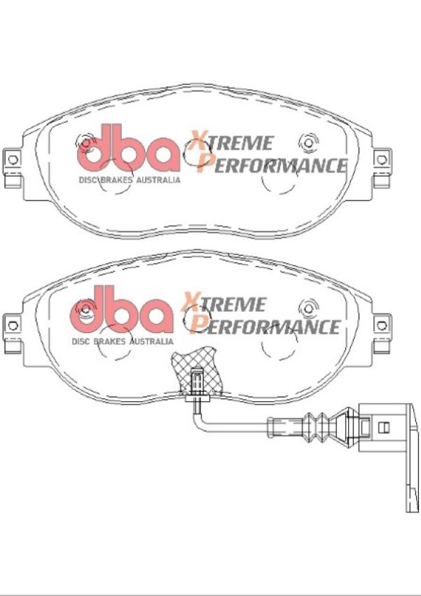 Disc Brakes Australia DB8849XP Front Xtreme Performance Brake Pads