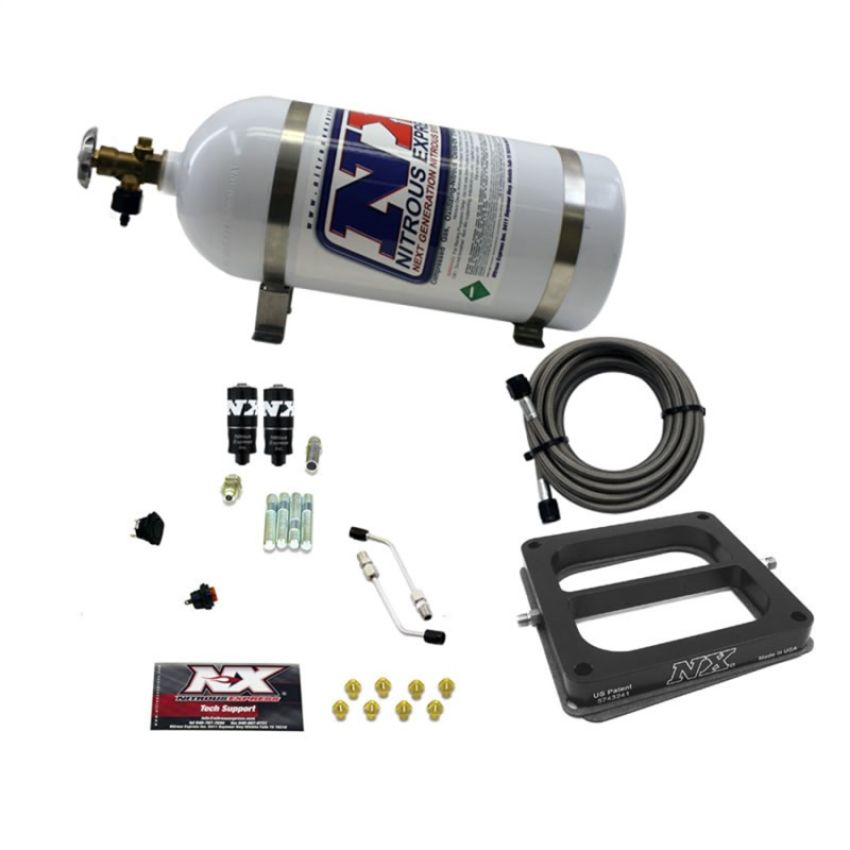 Nitrous Express 40070-10 Dominator HITMAN (100-150-200HP) WITH 10LB BOTTLE