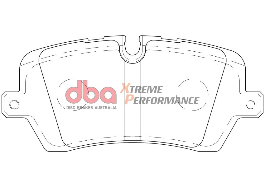 Disc Brakes Australia DB8919XP Rear Xtreme Performance Brake Pads