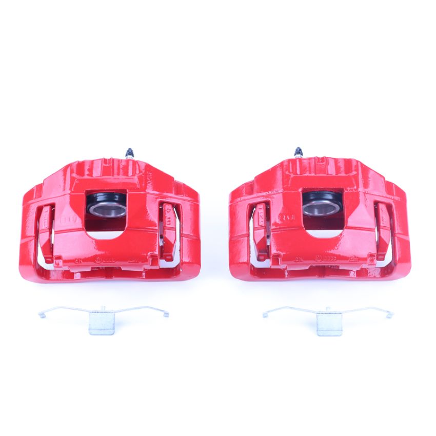 PowerStop S3110 Red Powder Coated Calipers