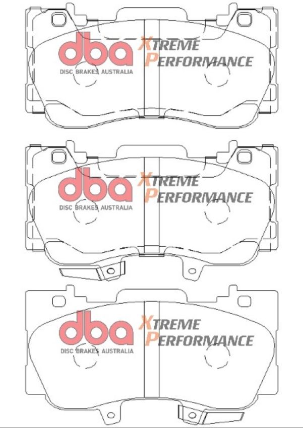 Disc Brakes Australia DB9011XP Front Xtreme Performance Brake Pads
