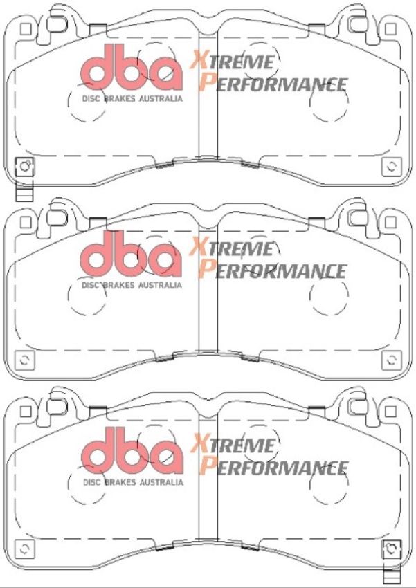 Disc Brakes Australia DB9021XP Front Xtreme Performance Brake Pads