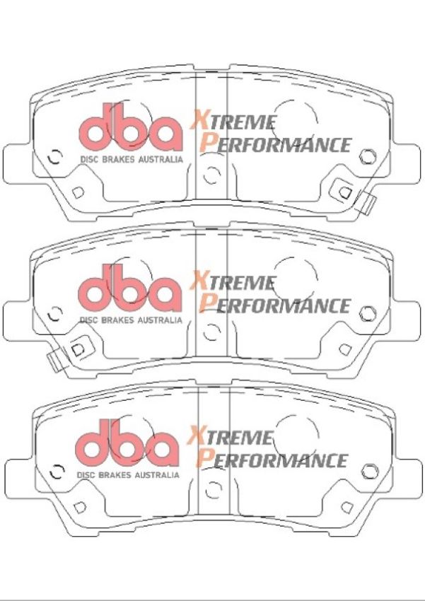 Disc Brakes Australia DB9022XP Rear Xtreme Performance Brake Pads