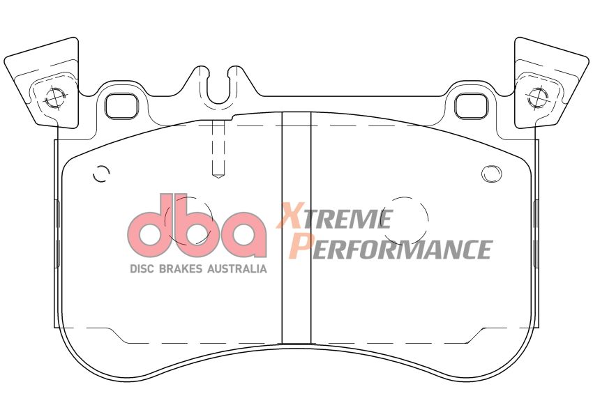 Disc Brakes Australia DB9031XP Front Xtreme Performance Brake Pads