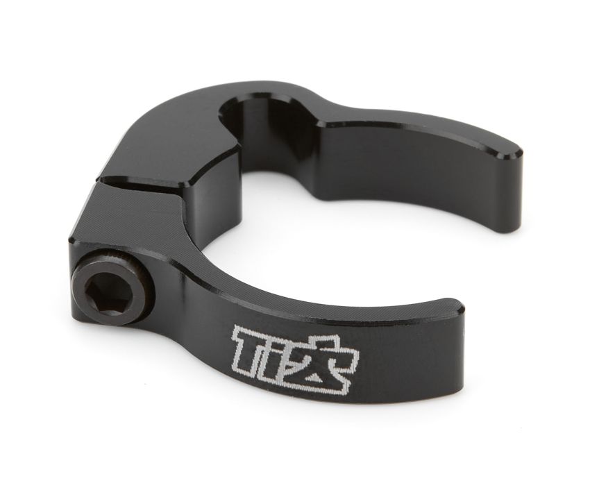 Ti22 PERFORMANCE TIP4532 Brake Line Clamp 1.38in Aluminum Black