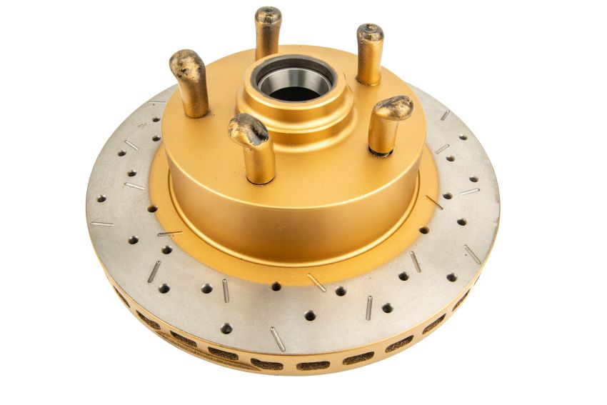 Disc Brakes Australia DBA4014XS Front 4000 Series XS Gold Brake Rotor