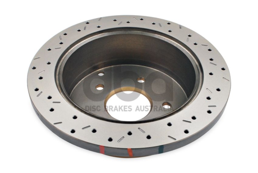 Disc Brakes Australia DBA4041XS Rear 4000 Series XS Gold Brake Rotor
