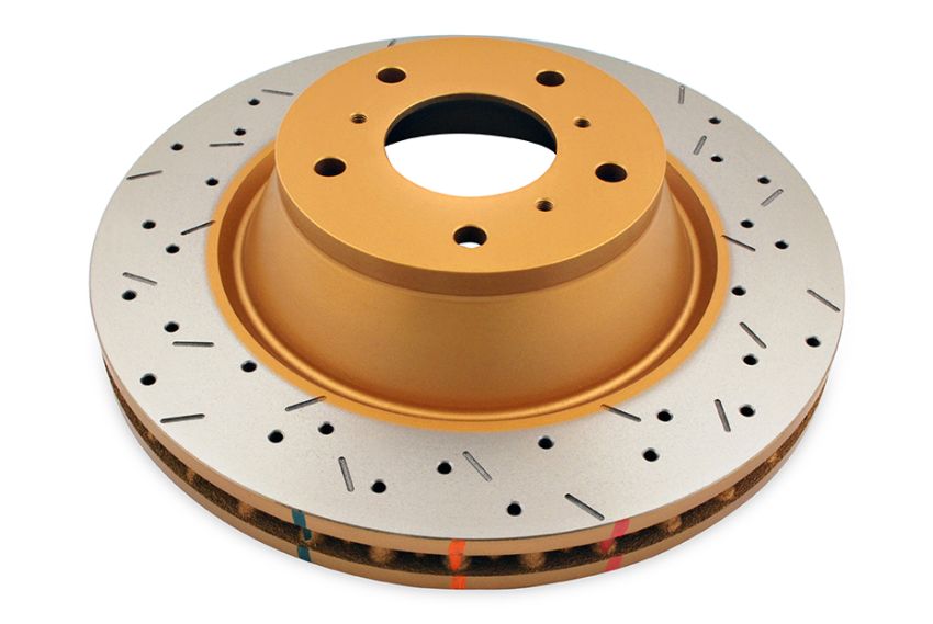 Disc Brakes Australia DBA4048XS Front 4000 Series XS Gold Brake Rotor