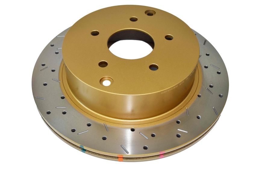 Disc Brakes Australia DBA4049XS Rear 4000 Series XS Gold Brake Rotor