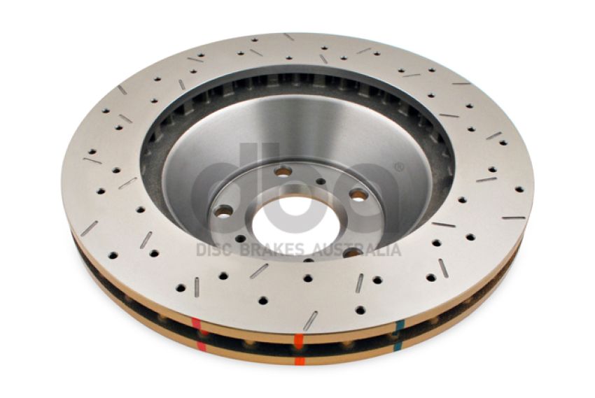 Disc Brakes Australia DBA4055XS Front 4000 Series XS Gold Brake Rotor