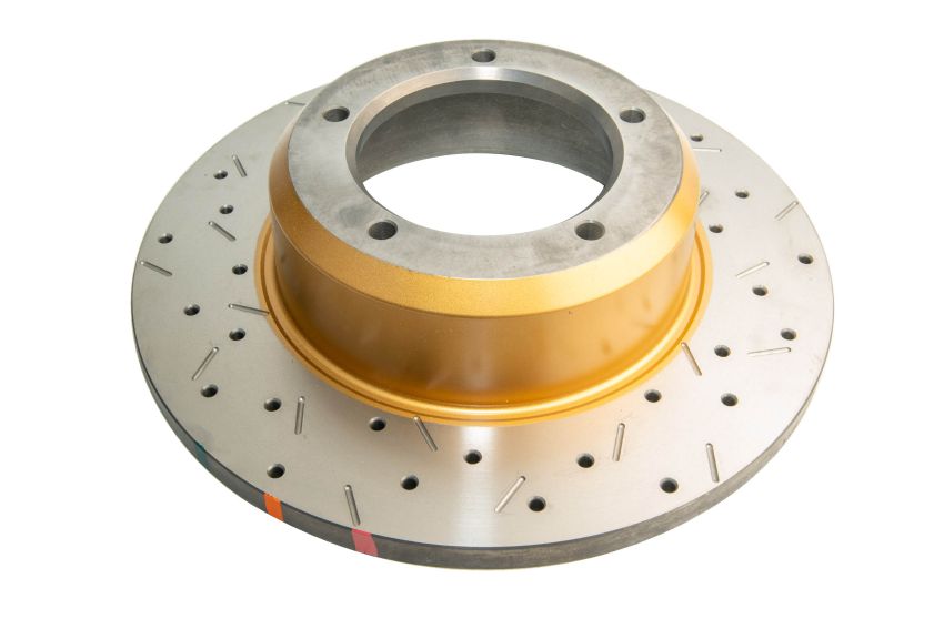 Disc Brakes Australia DBA4087XS Front 4000 Series XS Gold Brake Rotor