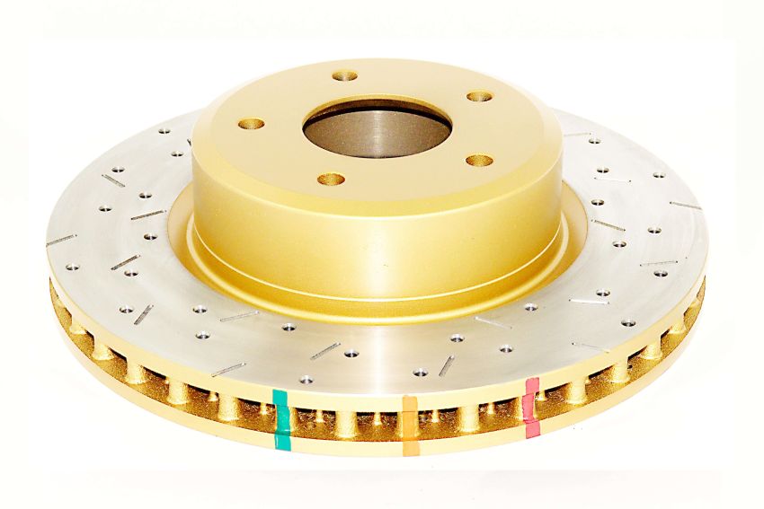Disc Brakes Australia DBA42020XS Front 4000 Series XS Gold Brake Rotor