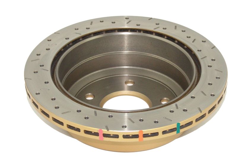 Disc Brakes Australia DBA42021XS Rear 4000 Series XS Gold Brake Rotor