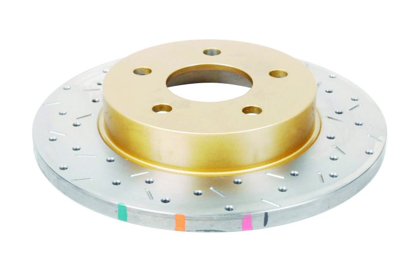 Disc Brakes Australia DBA42053XS Rear 4000 Series XS Gold Brake Rotor