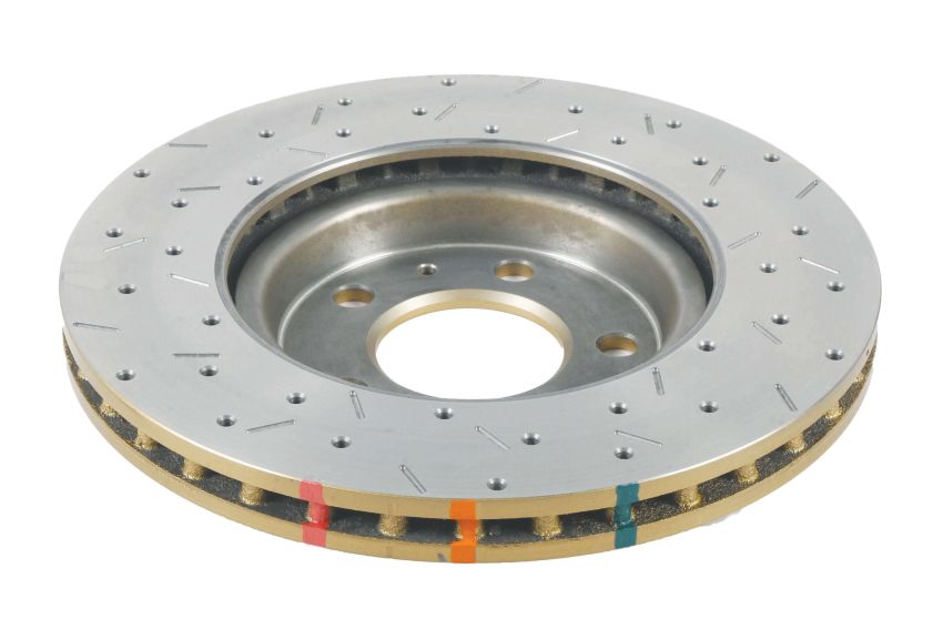 Disc Brakes Australia DBA42058XS Front 4000 Series XS Gold Brake Rotor