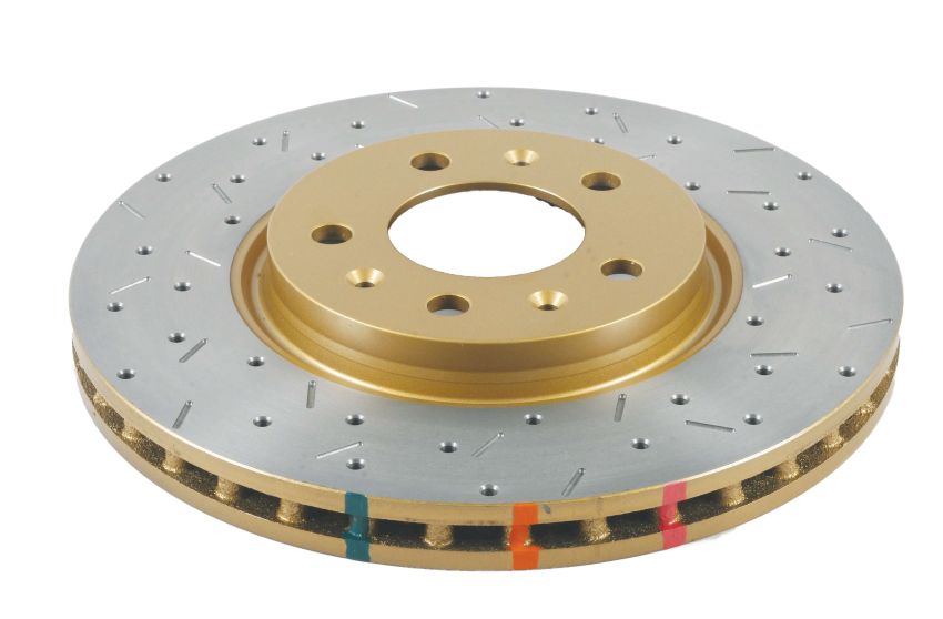 Disc Brakes Australia DBA42058XS Front 4000 Series XS Gold Brake Rotor