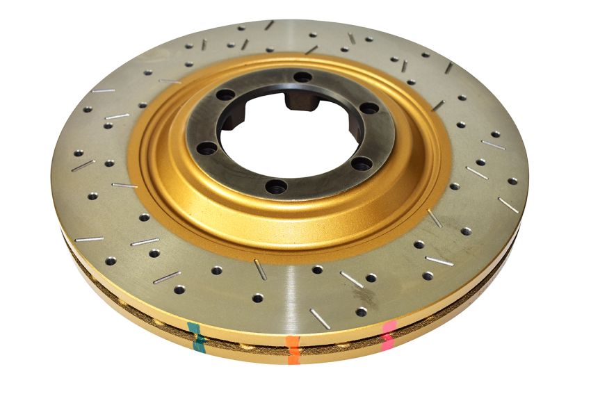 Disc Brakes Australia DBA42060XS Front 4000 Series XS Gold Brake Rotor
