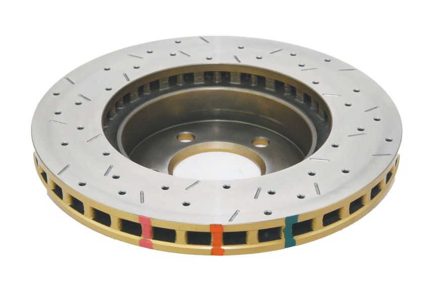 Disc Brakes Australia DBA42090XS Front 4000 Series XS Gold Brake Rotor