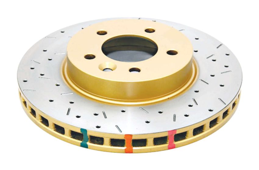 Disc Brakes Australia DBA42090XS Front 4000 Series XS Gold Brake Rotor