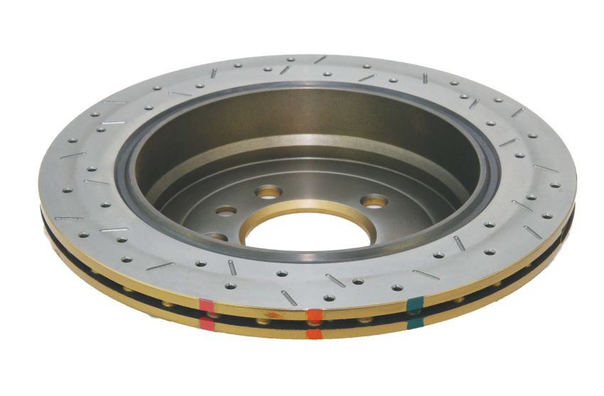 Disc Brakes Australia DBA42091XS Rear 4000 Series XS Gold Brake Rotor