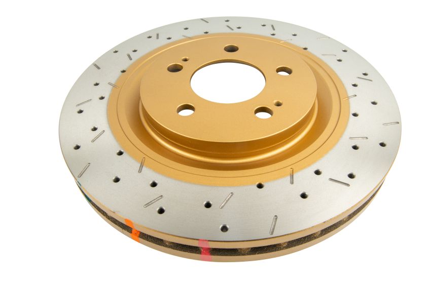 Disc Brakes Australia DBA42104XS Front 4000 Series XS Gold Brake Rotor