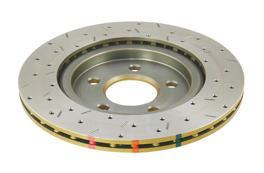 Disc Brakes Australia DBA42114XS Rear 4000 Series XS Gold Brake Rotor