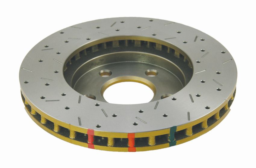 Disc Brakes Australia DBA42115XS Front 4000 Series XS Gold Brake Rotor