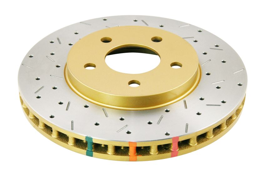 Disc Brakes Australia DBA42115XS Front 4000 Series XS Gold Brake Rotor
